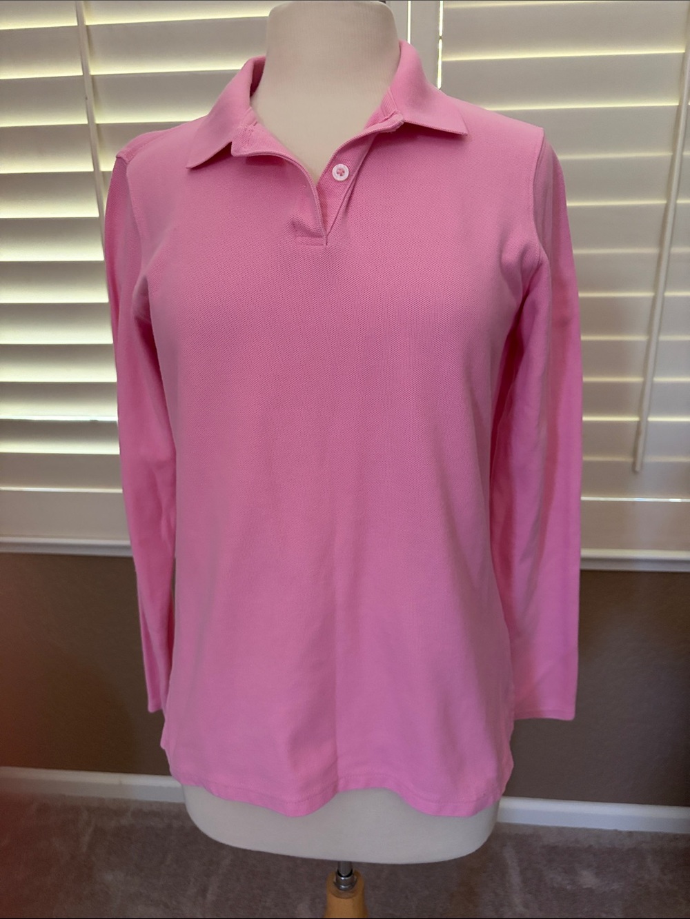 L.L.Bean  Pink Crewneck Cotton Tee like new size M